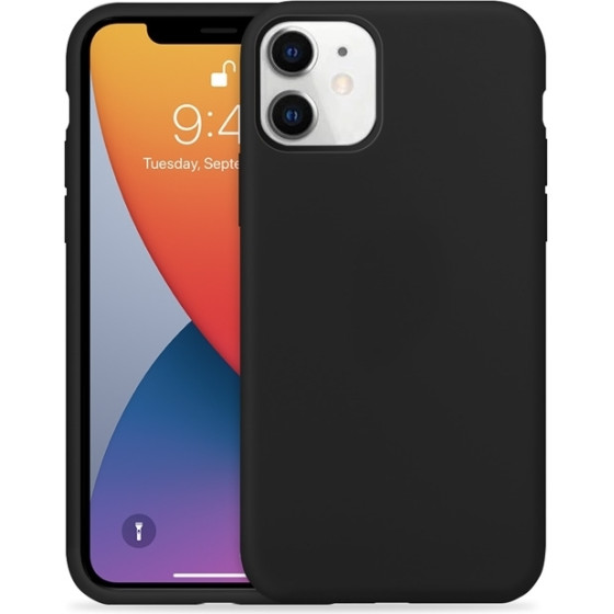 Crong Color Cover - Flexible Case For Iphone 11 (Black) - (CRG-COLR-IP11-BLK)