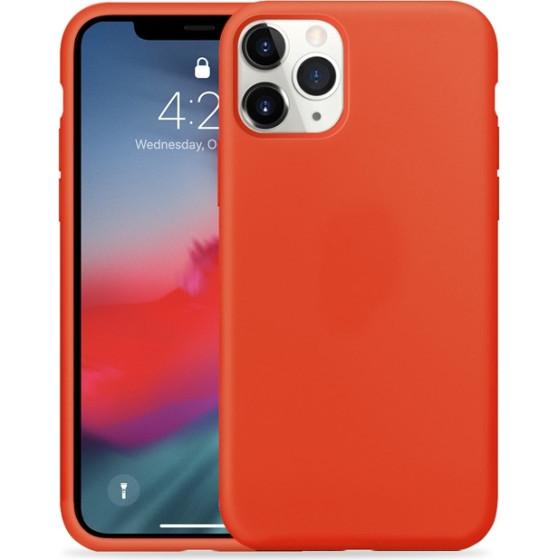 Crong Color Cover - Flexible Case For Iphone 11 Pro (Red) - (CRG-COLR-IP11P-RED)