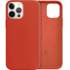 Crong Color Cover - Flexible Case For Iphone 12 Pro Max (Red) - (CRG-COLR-IP1267-RED)