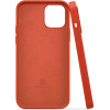 Crong Color Cover - Flexible Case For Iphone 12 Pro Max (Red) - (CRG-COLR-IP1267-RED)