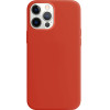 Crong Color Cover - Flexible Case For Iphone 12 Pro Max (Red) - (CRG-COLR-IP1267-RED)