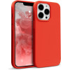 Crong Color Cover Liquid Silicone Case For Iphone 13 Pro Max (Red) - (CRG-COLR-IP1367-RED)