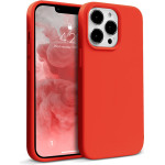 Crong Color Cover Liquid Silicone Case For Iphone 13 Pro Max (Red) - (CRG-COLR-IP1367-RED)