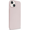 Crong Color Cover Liquid Silicone Case For Iphone 14 / 13 (Sand Pink) - (CRG-COLR-IP1461-PNK)