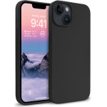 Crong Color Cover Liquid Silicone Case For Iphone 14 Max (Black) - (CRG-COLR-IP1467-BLK)