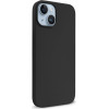 Crong Color Cover Liquid Silicone Case For Iphone 14 Max (Black) - (CRG-COLR-IP1467-BLK)