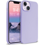 Crong Color Cover Liquid Silicone Case For Iphone 14 Max (Purple) - (CRG-COLR-IP1467-PRP)