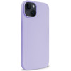 Crong Color Cover Liquid Silicone Case For Iphone 14 Max (Purple) - (CRG-COLR-IP1467-PRP)