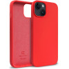 Crong Color Cover Liquid Silicone Case For Iphone 14 Max (Red) - (CRG-COLR-IP1467-RED)