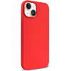 Crong Color Cover Liquid Silicone Case For Iphone 14 Max (Red) - (CRG-COLR-IP1467-RED)