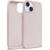 Crong Color Cover Liquid Silicone Case For Iphone 14 Max (Sand Pink) - (CRG-COLR-IP1467-PNK)