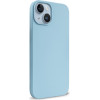 Crong Color Cover Liquid Silicone Case For Iphone 14 Max (Sky Blue) - (CRG-COLR-IP1467-LBLU)