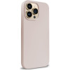 Crong Color Cover Liquid Silicone Case For Iphone 14 Pro (Sand Pink) - (CRG-COLR-IP1461P-PNK)