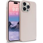 Crong Color Cover Liquid Silicone Case For Iphone 14 Pro Max (Sand Pink) - (CRG-COLR-IP1467P-PNK)
