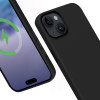 Crong Color Cover Lux Magnetic - Case For Iphone 15 Plus Magsafe (Black) - (CRG-COLRLM-IP1567-BLK)