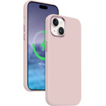 Crong Color Cover Lux Magnetic - Case For Iphone 15 Plus Magsafe (Pink) - (CRG-COLRLM-IP1567-PNK)