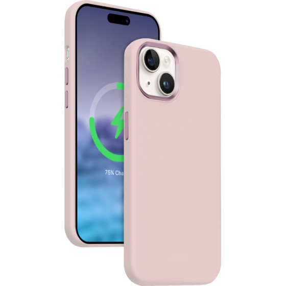 Crong Color Cover Lux Magnetic - Case For Iphone 15 Plus Magsafe (Pink) - (CRG-COLRLM-IP1567-PNK)
