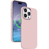 Crong Color Cover Lux Magnetic - Case For Iphone 15 Pro Magsafe (Pink) - (CRG-COLRLM-IP1561P-PNK)