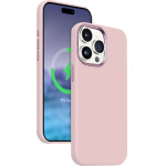 Crong Color Cover Lux Magnetic - Case For Iphone 15 Pro Magsafe (Pink) - (CRG-COLRLM-IP1561P-PNK)