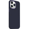 Crong Color Cover Lux Magnetic - Case For Iphone 15 Pro Max Magsafe (Navy Blue) - (CRG-COLRLM-IP1567P-BLUE)