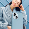 Crong Color Cover Magnetic - Case For Iphone 15 Magsafe (Blue) - (CRGCOLRMIP1561LBLU)