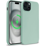 Crong Color Cover Magnetic - Case For Iphone 15 Magsafe (Mint) - (CRGCOLRMIP1561LGRN)