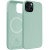 Crong Color Cover Magnetic - Case For Iphone 15 Magsafe (Mint) - (CRGCOLRMIP1561LGRN)