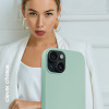 Crong Color Cover Magnetic - Case For Iphone 15 Magsafe (Mint) - (CRGCOLRMIP1561LGRN)