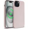 Crong Color Cover Magnetic - Case For Iphone 15 Magsafe (Sand Pink) - (CRGCOLRMIP1561PNK)