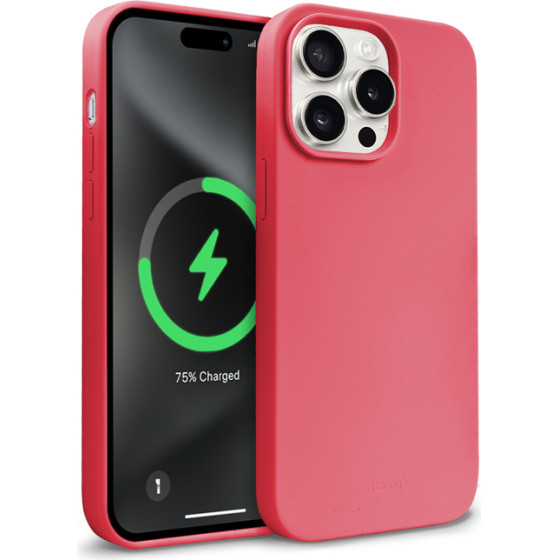 Crong Color Cover Magnetic - Case For Iphone 15 Pro Magsafe (Pink) - (CRGCOLRMIP1561PDPNK)