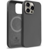 Crong Color Cover Magnetic - Case For Iphone 15 Pro Magsafe (Titanium) - (CRGCOLRMIP1561PTTN)