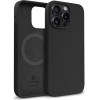Crong Color Cover Magnetic - Case For Iphone 15 Pro Max Magsafe (Black) - (CRGCOLRMIP1567PBLK)
