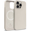 Crong Color Cover Magnetic - Case For Iphone 15 Pro Max Magsafe (Stone Beige) - (CRGCOLRMIP1567PSTN)