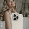 Crong Color Cover Magnetic - Case For Iphone 15 Pro Max Magsafe (Stone Beige) - (CRGCOLRMIP1567PSTN)