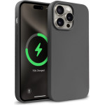 Crong Color Cover Magnetic - Case For Iphone 15 Pro Max Magsafe (Titanium) - (CRGCOLRMIP1567PTTN)