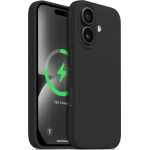 Crong Color Cover Magnetic - Case For Iphone 16 Magsafe (black) - (CRGCOLRMIP1661BLK)