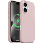 Crong Color Cover Magnetic - Case For Iphone 16 Magsafe (Sandy pink) - (CRGCOLRMIP1661PNK)