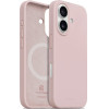 Crong Color Cover Magnetic - Case For Iphone 16 Magsafe (Sandy pink) - (CRGCOLRMIP1661PNK)