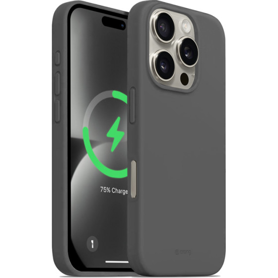 Crong Color Cover Magnetic - Case For Iphone 16 Pro Magsafe (titanium) - (CRGCOLRMIP1663PTTN)