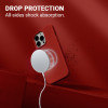 Crong Color Cover Magnetic Case For Iphone 13 Pro Max (Red) - (CRG-COLRM-IP1367-RED)