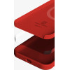 Crong Color Cover Magnetic Case For Iphone 13 Pro Max (Red) - (CRG-COLRM-IP1367-RED)