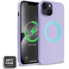 Crong Color Cover Magnetic Case For Iphone 14 Plus (Purple) - (CRG-COLRM-IP1467-PRP)
