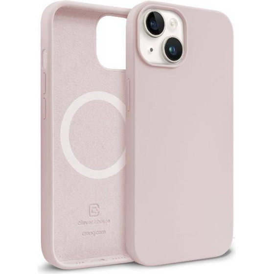 Crong Color Cover Magnetic Case For Iphone 14 Plus (Sand Pink) - (CRG-COLRM-IP1467-PNK)