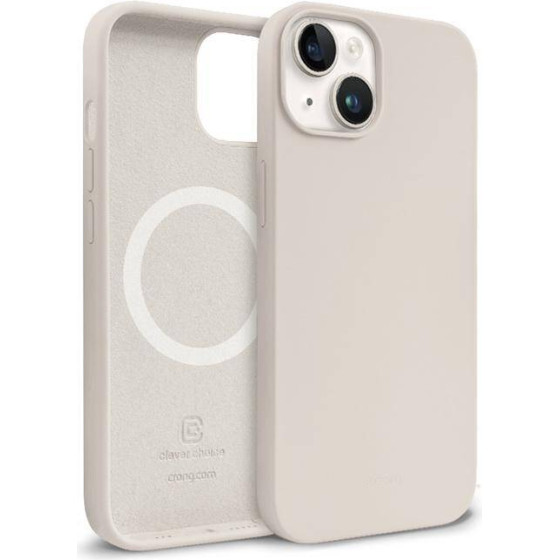 Crong Color Cover Magnetic Case For Iphone 14 Plus (Stone) - (CRG-COLRM-IP1467-STN)