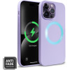 Crong Color Cover Magnetic Case For Iphone 14 Pro (Purple) - (CRG-COLRM-IP1461P-PRP)