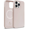 Crong Color Cover Magnetic Case For Iphone 14 Pro (Sand Pink) - (CRG-COLRM-IP1461P-PNK)