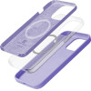 Crong Color Cover Magnetic Case For Iphone 14 Pro Max (Purple) - (CRG-COLRM-IP1467P-PRP)