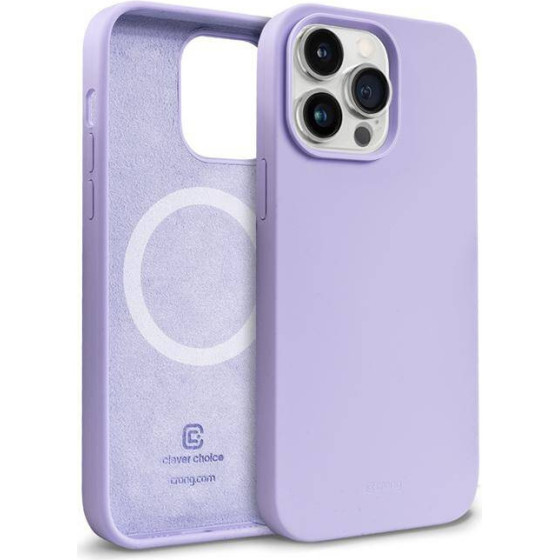 Crong Color Cover Magnetic Case For Iphone 14 Pro Max (Purple) - (CRG-COLRM-IP1467P-PRP)