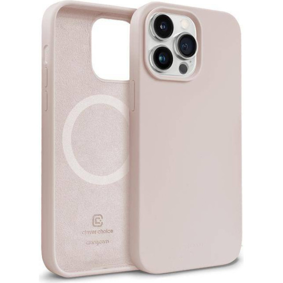 Crong Color Cover Magnetic Case For Iphone 14 Pro Max (Sand Pink) - (CRG-COLRM-IP1467P-PNK)