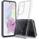 Crong Crystal Shield Cover - Case For Samsung Galaxy A35 5G (Transparent) - (CRGCSHCSGA35TRS)
